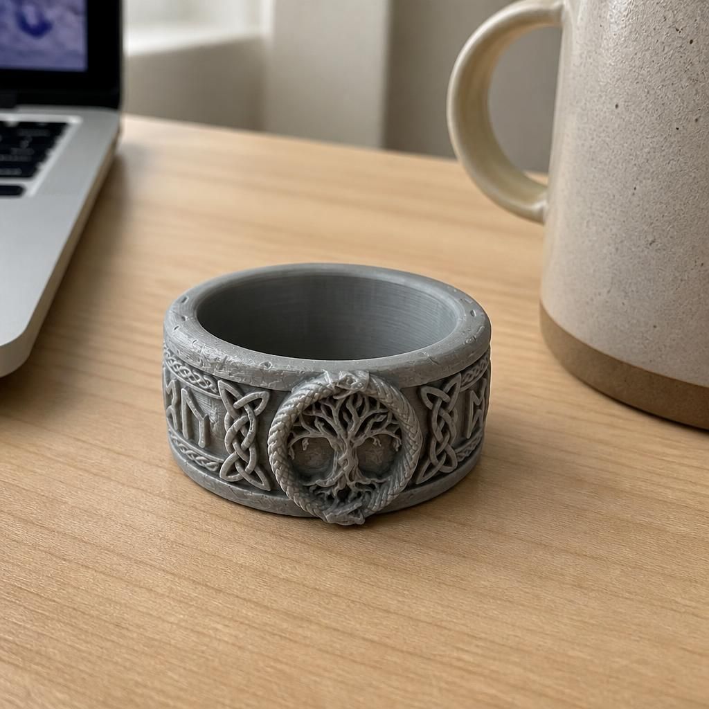  as a real 3D print on a desk