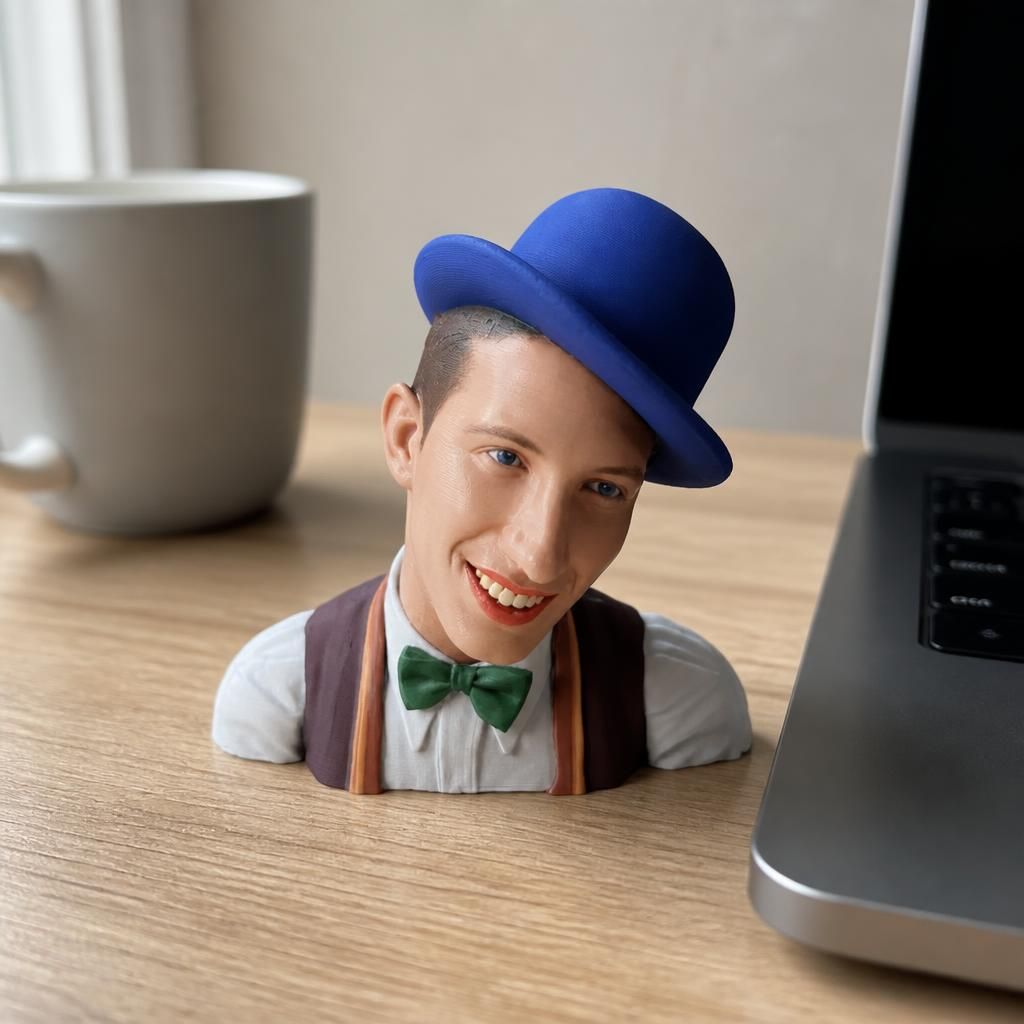 Hammonds as a real 3D print on a desk