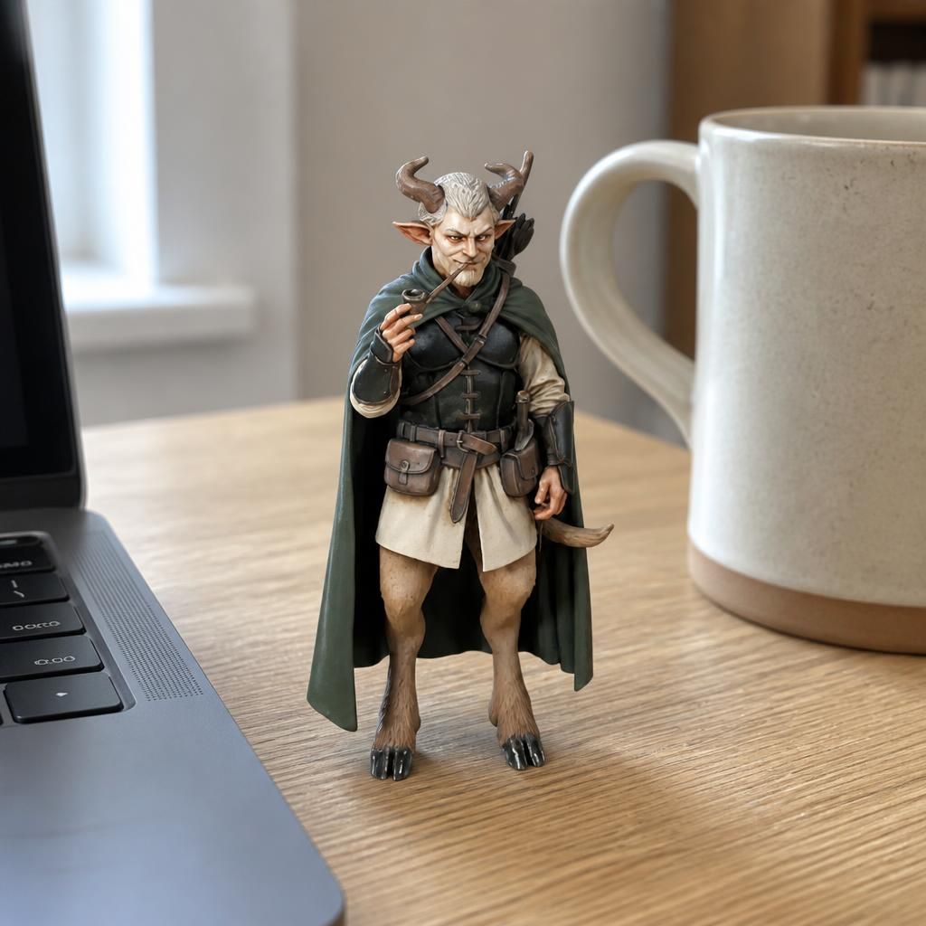 Kraston as a real 3D print on a desk
