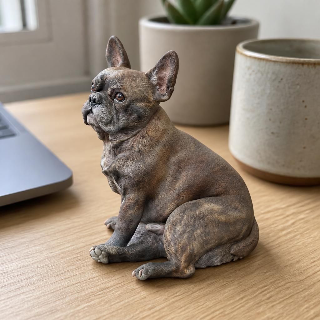  as a real 3D print on a desk