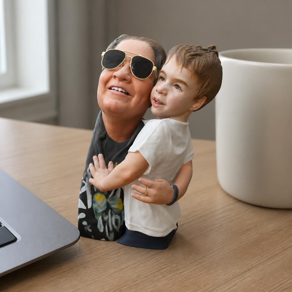 2026 as a real 3D print on a desk