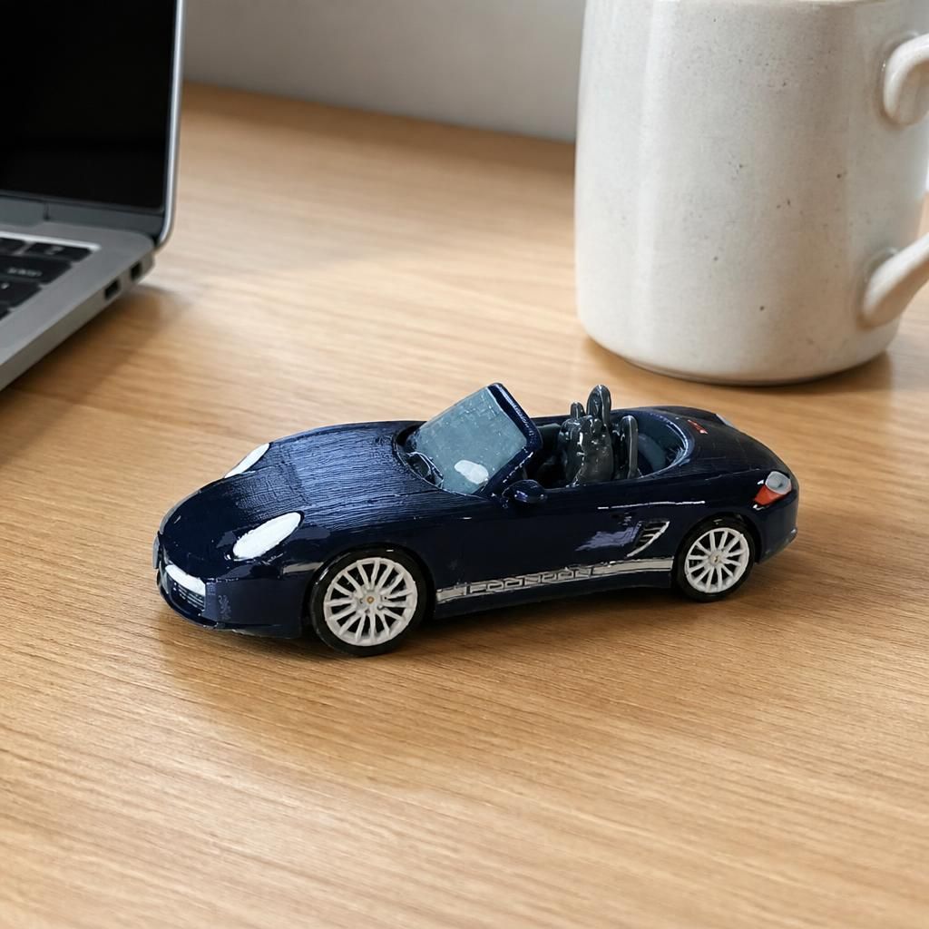  as a real 3D print on a desk