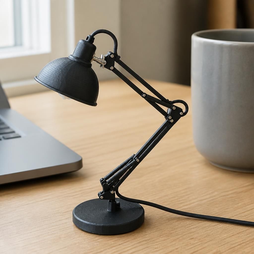  as a real 3D print on a desk