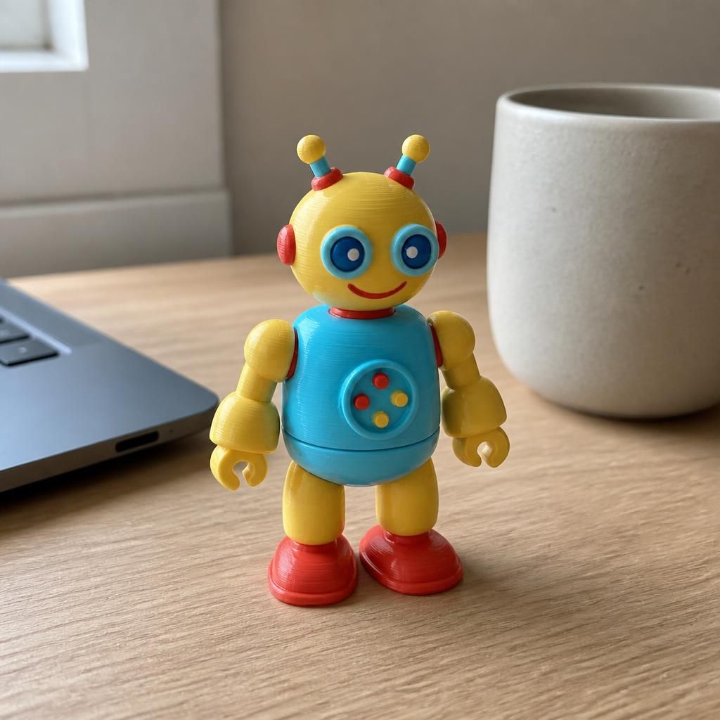  as a real 3D print on a desk